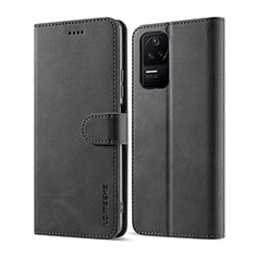 Coque Portefeuille Livre Cuir Etui Clapet LC1 pour Xiaomi Poco F4 5G Noir