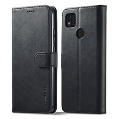 Coque Portefeuille Livre Cuir Etui Clapet LC1 pour Xiaomi Redmi 10A 4G Noir