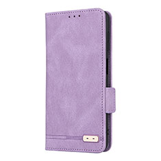 Coque Portefeuille Livre Cuir Etui Clapet LZ2 pour Samsung Galaxy A04s Violet