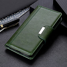 Coque Portefeuille Livre Cuir Etui Clapet M01L pour Motorola Moto G20 Vert