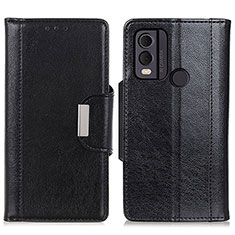 Coque Portefeuille Livre Cuir Etui Clapet M01L pour Nokia C22 Noir