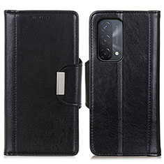 Coque Portefeuille Livre Cuir Etui Clapet M01L pour OnePlus Nord N200 5G Noir