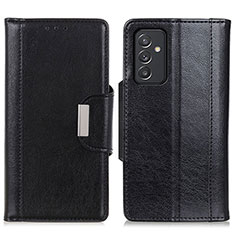Coque Portefeuille Livre Cuir Etui Clapet M01L pour Samsung Galaxy A15 5G Noir