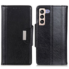 Coque Portefeuille Livre Cuir Etui Clapet M01L pour Samsung Galaxy S22 5G Noir