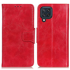 Coque Portefeuille Livre Cuir Etui Clapet M02L pour Samsung Galaxy M32 4G Rouge