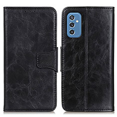 Coque Portefeuille Livre Cuir Etui Clapet M02L pour Samsung Galaxy M52 5G Noir