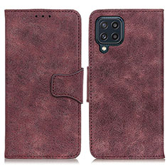 Coque Portefeuille Livre Cuir Etui Clapet M03L pour Samsung Galaxy M32 4G Violet