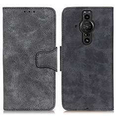Coque Portefeuille Livre Cuir Etui Clapet M03L pour Sony Xperia PRO-I Noir