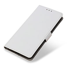 Coque Portefeuille Livre Cuir Etui Clapet M04L pour Motorola Moto Edge 30 Pro 5G Blanc