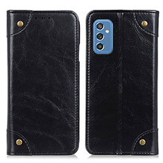 Coque Portefeuille Livre Cuir Etui Clapet M04L pour Samsung Galaxy M52 5G Noir