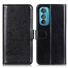 Coque Portefeuille Livre Cuir Etui Clapet M05L pour Motorola Moto Edge 30 5G Noir