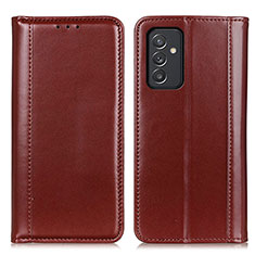 Coque Portefeuille Livre Cuir Etui Clapet M05L pour Samsung Galaxy A05s Marron