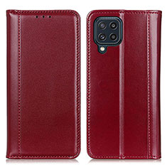Coque Portefeuille Livre Cuir Etui Clapet M05L pour Samsung Galaxy M32 4G Rouge