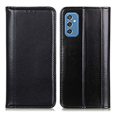 Coque Portefeuille Livre Cuir Etui Clapet M05L pour Samsung Galaxy M52 5G Noir