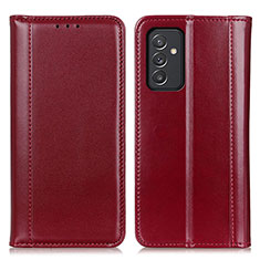 Coque Portefeuille Livre Cuir Etui Clapet M05L pour Samsung Galaxy Quantum2 5G Rouge