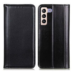 Coque Portefeuille Livre Cuir Etui Clapet M05L pour Samsung Galaxy S21 5G Noir