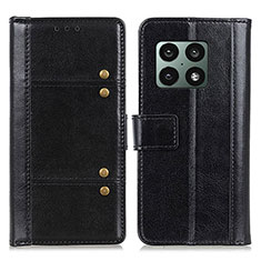 Coque Portefeuille Livre Cuir Etui Clapet M06L pour OnePlus 10 Pro 5G Noir