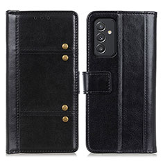 Coque Portefeuille Livre Cuir Etui Clapet M06L pour Samsung Galaxy A05s Noir
