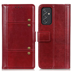 Coque Portefeuille Livre Cuir Etui Clapet M06L pour Samsung Galaxy A05s Rouge