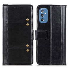 Coque Portefeuille Livre Cuir Etui Clapet M06L pour Samsung Galaxy M52 5G Noir