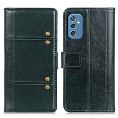 Coque Portefeuille Livre Cuir Etui Clapet M06L pour Samsung Galaxy M52 5G Vert