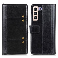 Coque Portefeuille Livre Cuir Etui Clapet M06L pour Samsung Galaxy S21 5G Noir
