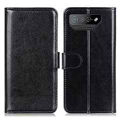 Coque Portefeuille Livre Cuir Etui Clapet M07L pour Asus ROG Phone 7 Pro Noir