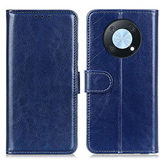 Coque Portefeuille Livre Cuir Etui Clapet M07L pour Huawei Nova Y90 Bleu