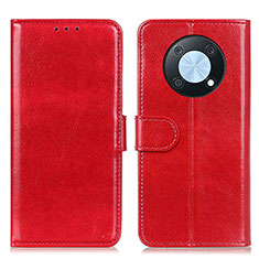 Coque Portefeuille Livre Cuir Etui Clapet M07L pour Huawei Nova Y90 Rouge