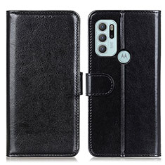 Coque Portefeuille Livre Cuir Etui Clapet M07L pour Motorola Moto G60s Noir