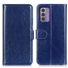 Coque Portefeuille Livre Cuir Etui Clapet M07L pour Nokia G310 5G Bleu