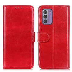 Coque Portefeuille Livre Cuir Etui Clapet M07L pour Nokia G310 5G Rouge