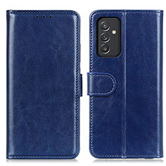 Coque Portefeuille Livre Cuir Etui Clapet M07L pour Samsung Galaxy A35 5G Bleu