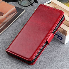 Coque Portefeuille Livre Cuir Etui Clapet M07L pour Samsung Galaxy M32 5G Rouge