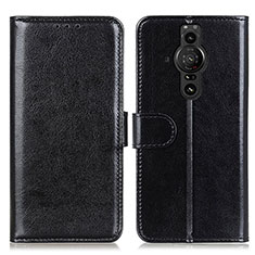 Coque Portefeuille Livre Cuir Etui Clapet M07L pour Sony Xperia PRO-I Noir