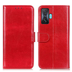 Coque Portefeuille Livre Cuir Etui Clapet M07L pour Xiaomi Poco F4 GT 5G Rouge