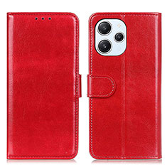 Coque Portefeuille Livre Cuir Etui Clapet M07L pour Xiaomi Redmi 12 4G Rouge