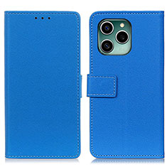 Coque Portefeuille Livre Cuir Etui Clapet M08L pour Huawei Honor 60 SE 5G Bleu