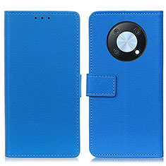 Coque Portefeuille Livre Cuir Etui Clapet M08L pour Huawei Nova Y90 Bleu
