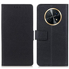 Coque Portefeuille Livre Cuir Etui Clapet M08L pour Huawei Nova Y91 Noir