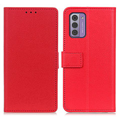 Coque Portefeuille Livre Cuir Etui Clapet M08L pour Nokia G310 5G Rouge