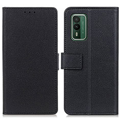 Coque Portefeuille Livre Cuir Etui Clapet M08L pour Nokia XR21 Noir