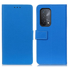 Coque Portefeuille Livre Cuir Etui Clapet M08L pour OnePlus Nord N200 5G Bleu