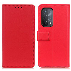 Coque Portefeuille Livre Cuir Etui Clapet M08L pour OnePlus Nord N200 5G Rouge
