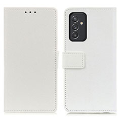 Coque Portefeuille Livre Cuir Etui Clapet M08L pour Samsung Galaxy A05s Blanc