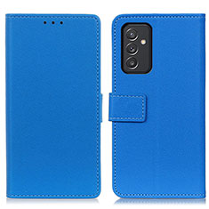 Coque Portefeuille Livre Cuir Etui Clapet M08L pour Samsung Galaxy A05s Bleu