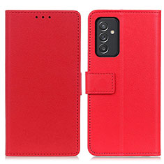 Coque Portefeuille Livre Cuir Etui Clapet M08L pour Samsung Galaxy A05s Rouge