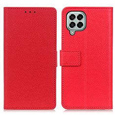Coque Portefeuille Livre Cuir Etui Clapet M08L pour Samsung Galaxy M33 5G Rouge