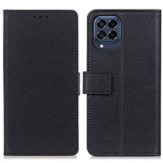 Coque Portefeuille Livre Cuir Etui Clapet M08L pour Samsung Galaxy M53 5G Noir