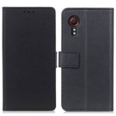 Coque Portefeuille Livre Cuir Etui Clapet M08L pour Samsung Galaxy XCover 5 SM-G525F Noir